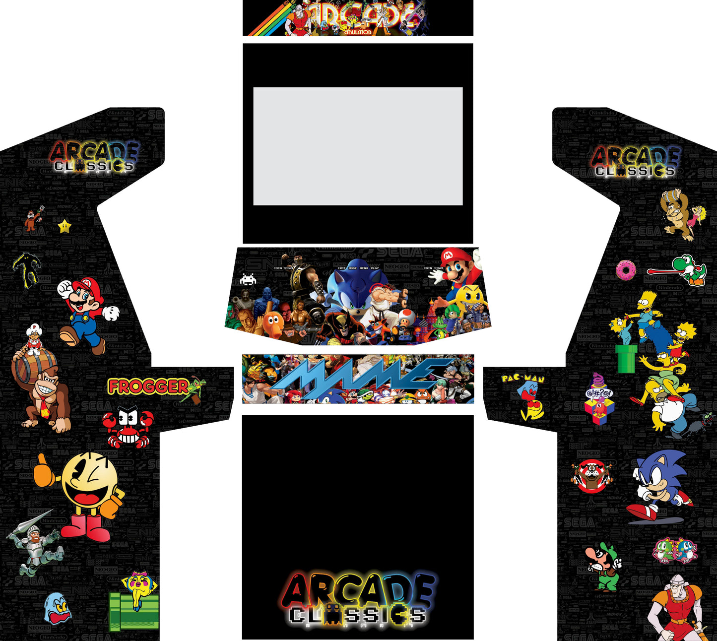 Premium Retro Arcade 2P32 / 4P32