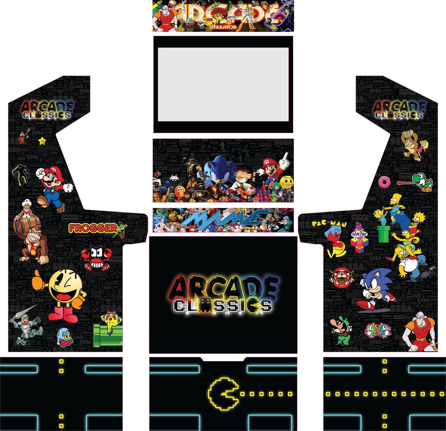 Retro Arcade 2P27 / 4P27
