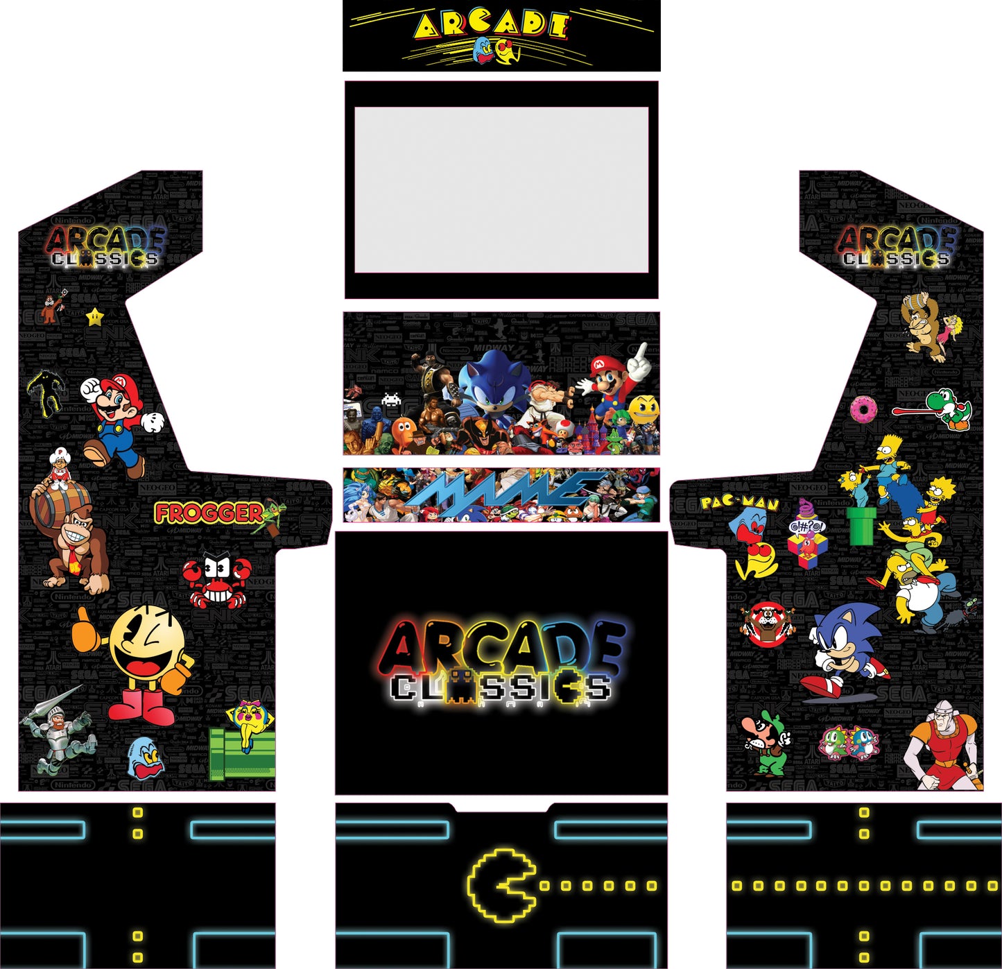 Retro Arcade 2P27 / 4P27