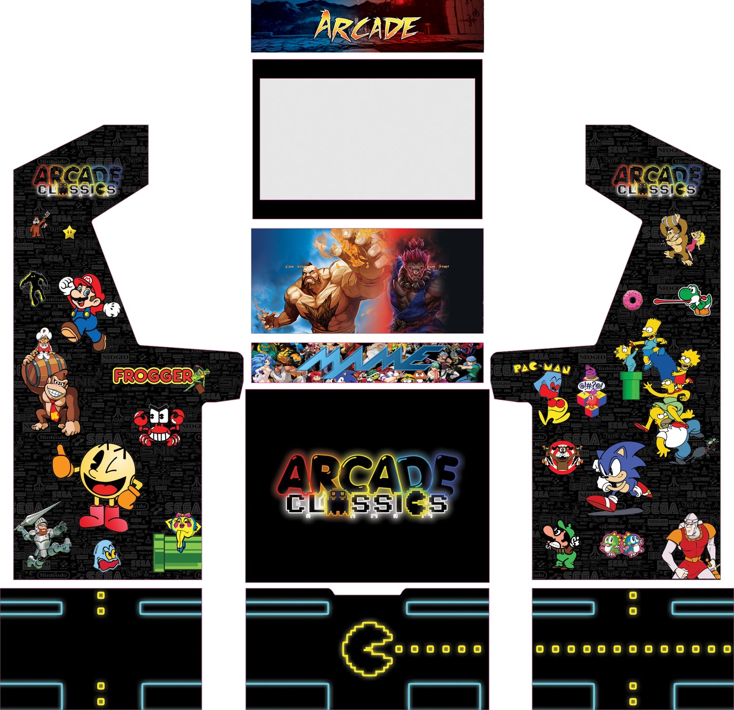 Retro Arcade 2P27 / 4P27