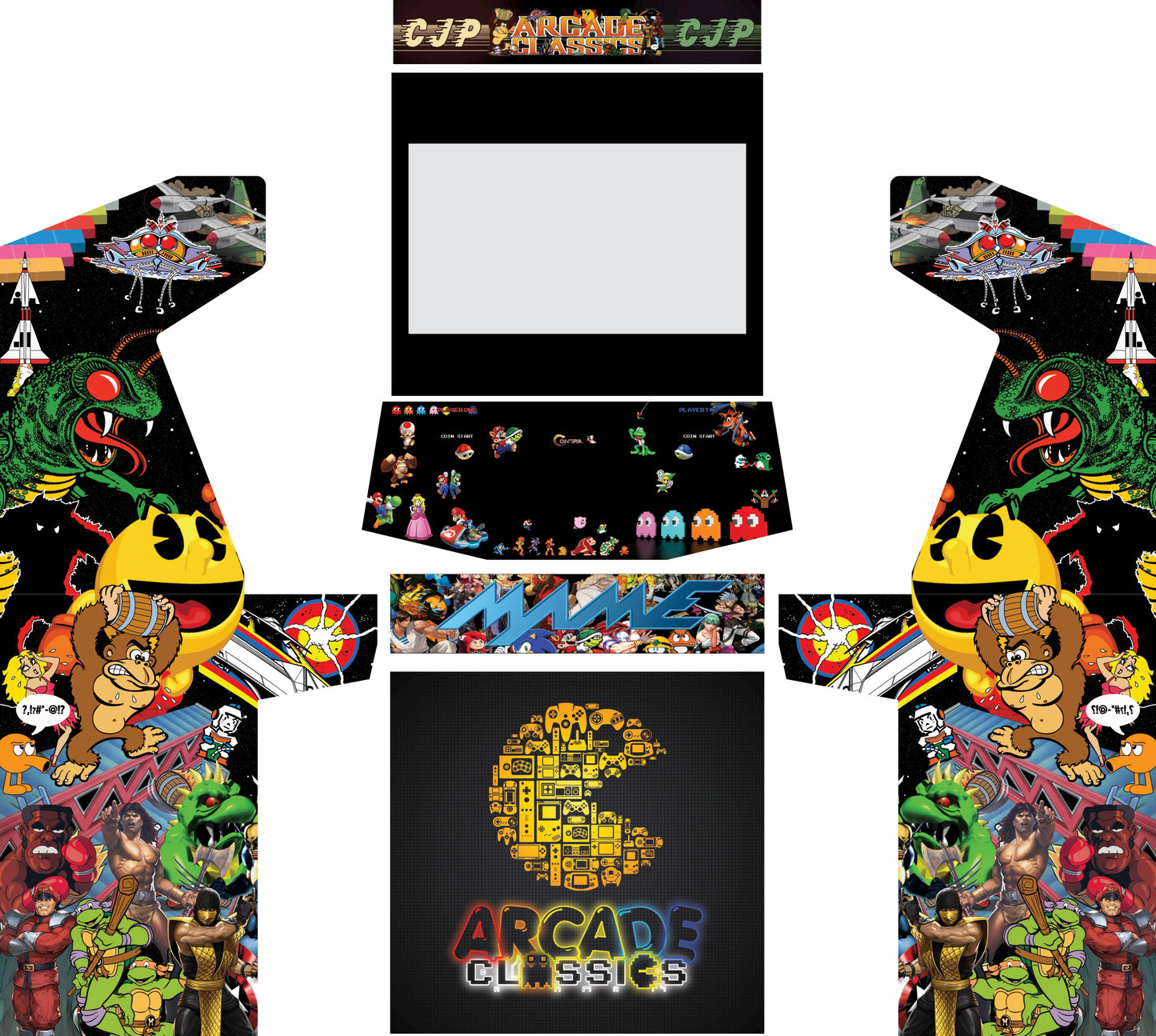 Premium Retro Arcade 2P32 / 4P32