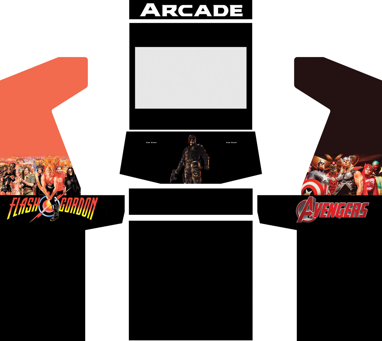 Premium Retro Arcade 2P32 / 4P32