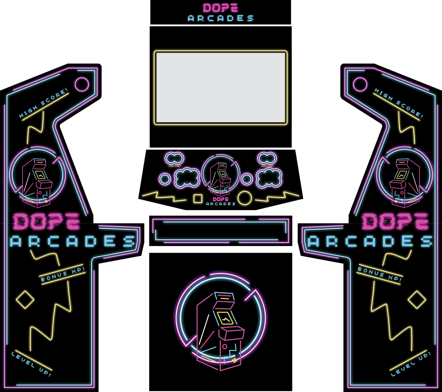 Premium Retro Arcade 2P32 / 4P32