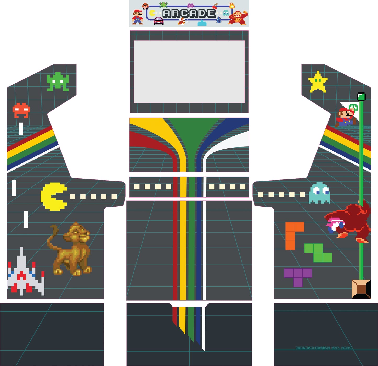 Retro Arcade 2P27 / 4P27