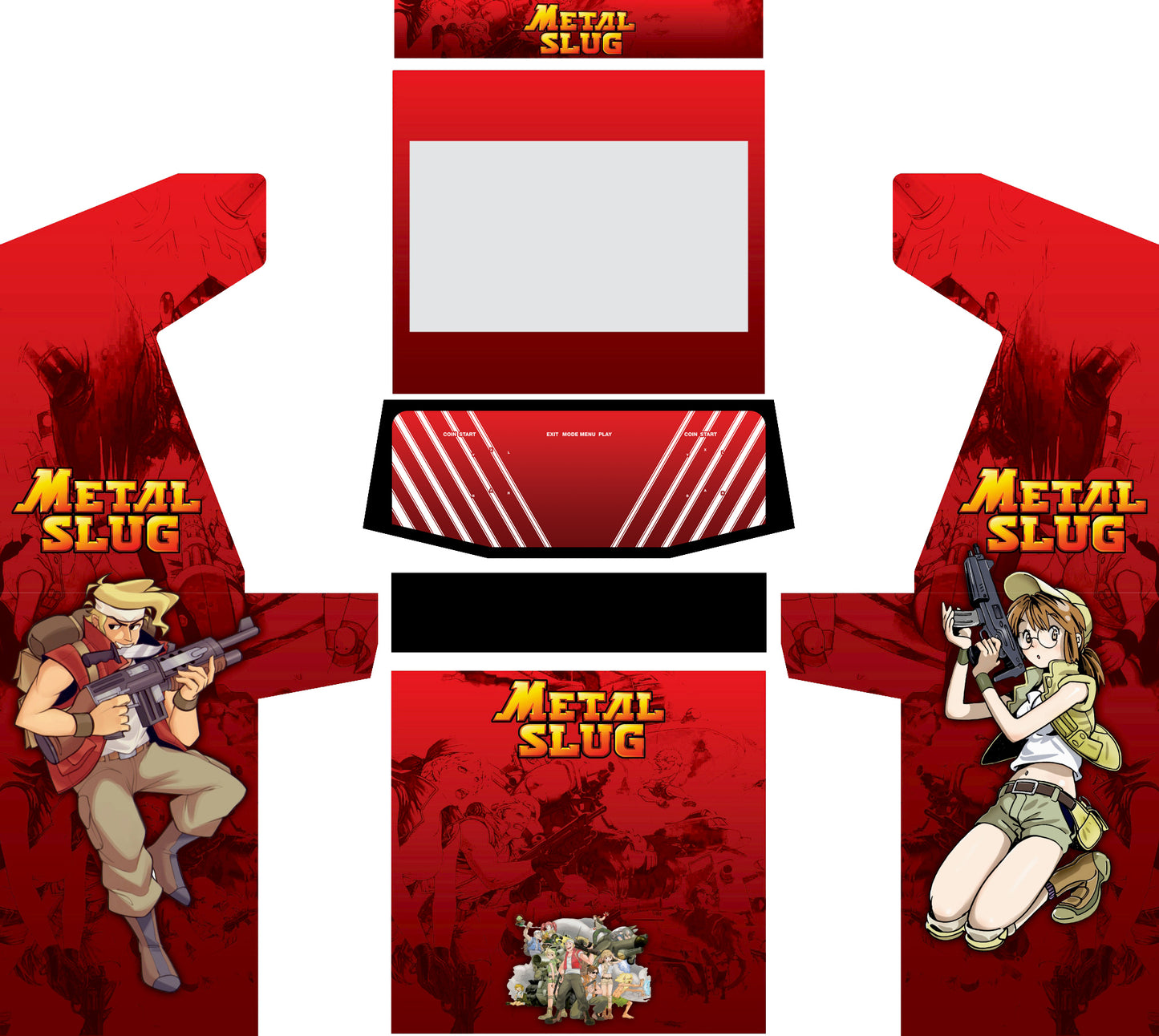 Premium Retro Arcade 2P32 / 4P32