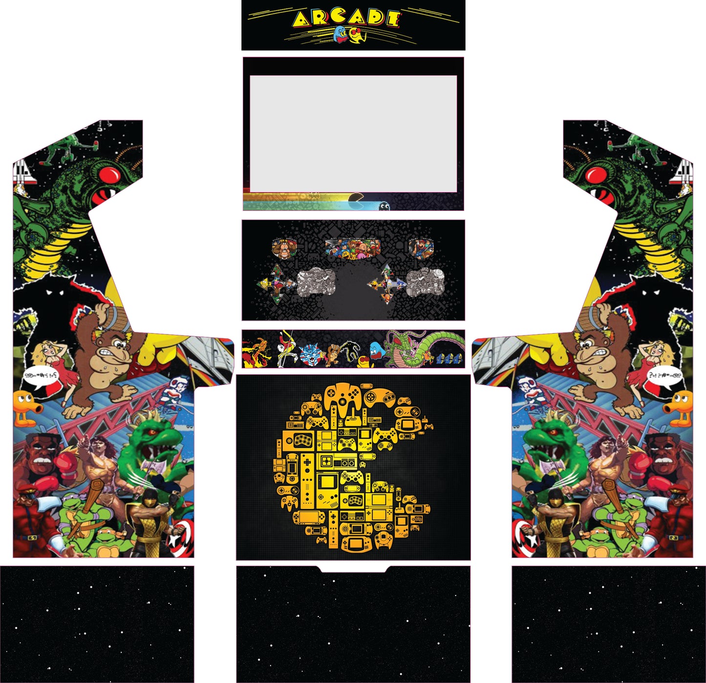 Retro Arcade 2P27 / 4P27