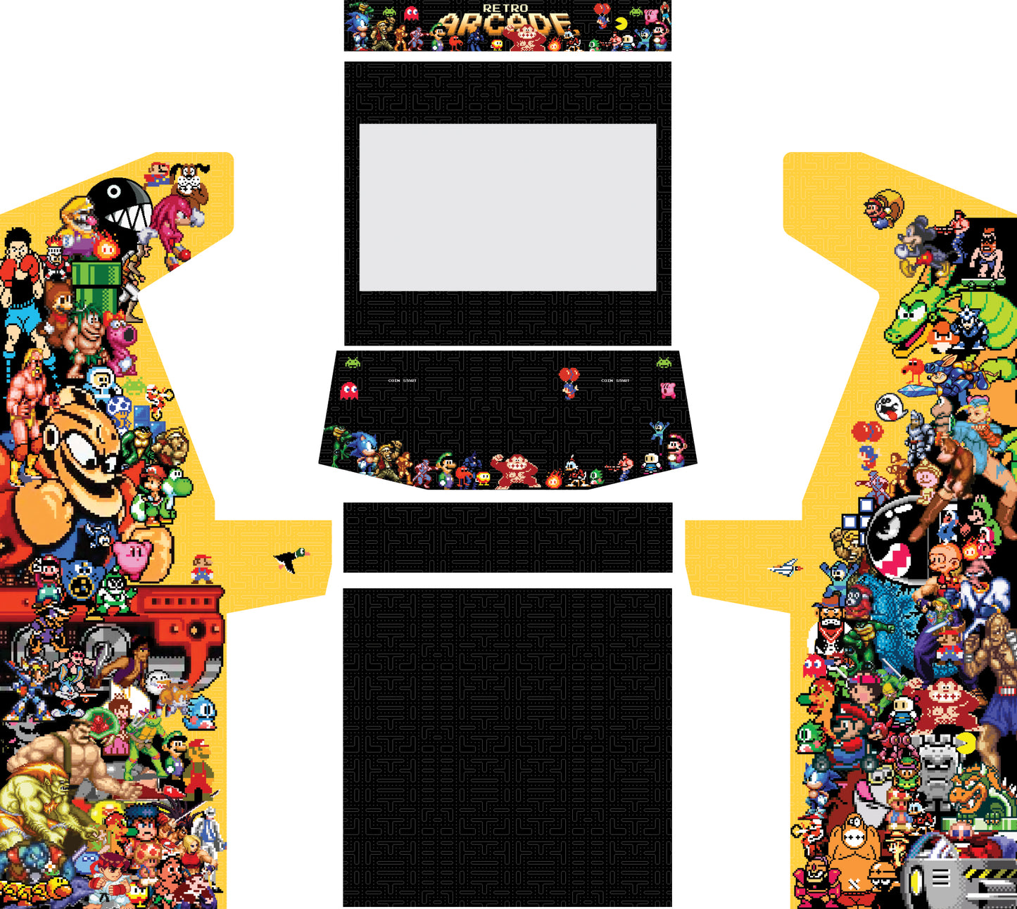 Premium Retro Arcade 2P32 / 4P32