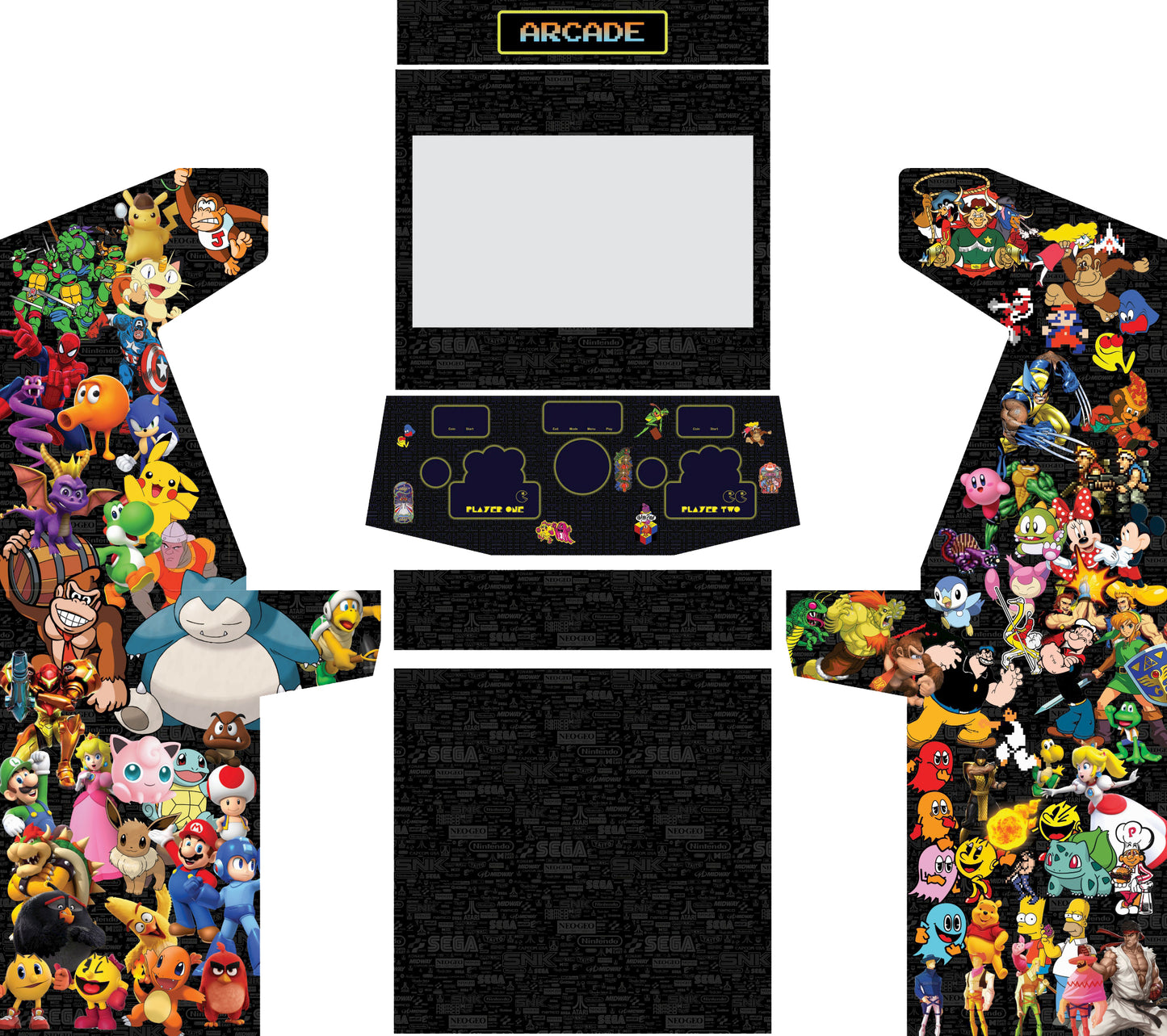 Premium Retro Arcade 2P32 / 4P32