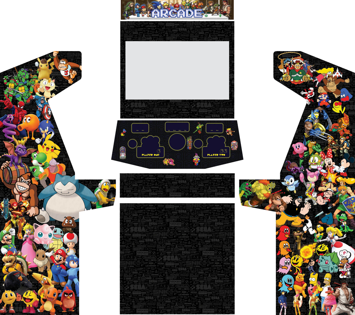 Premium Retro Arcade 2P32 / 4P32