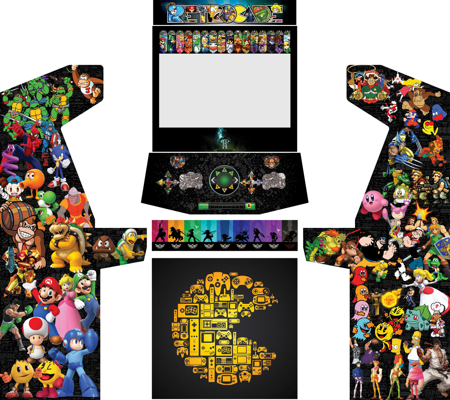 Premium Retro Arcade 2P32 / 4P32