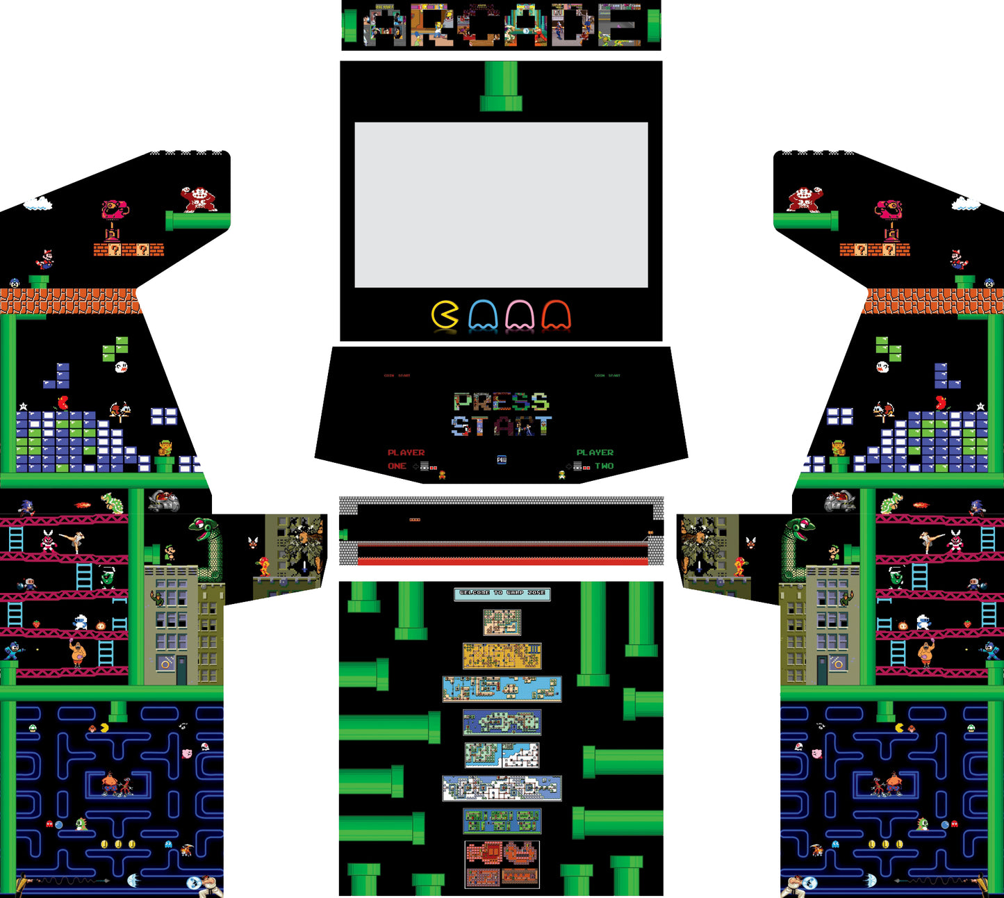Premium Retro Arcade 2P32 / 4P32