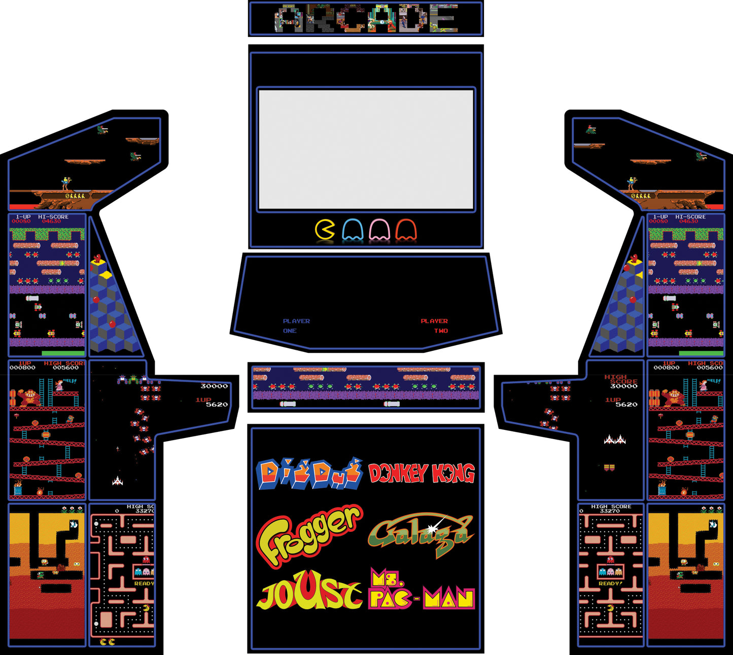 Premium Retro Arcade 2P32 / 4P32