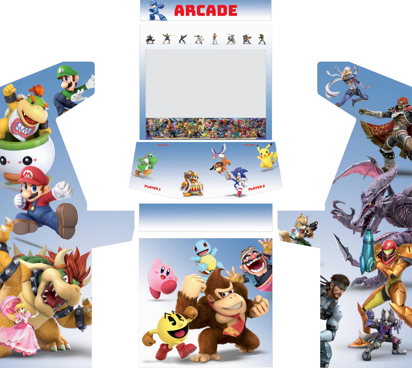 Premium Retro Arcade 2P32 / 4P32
