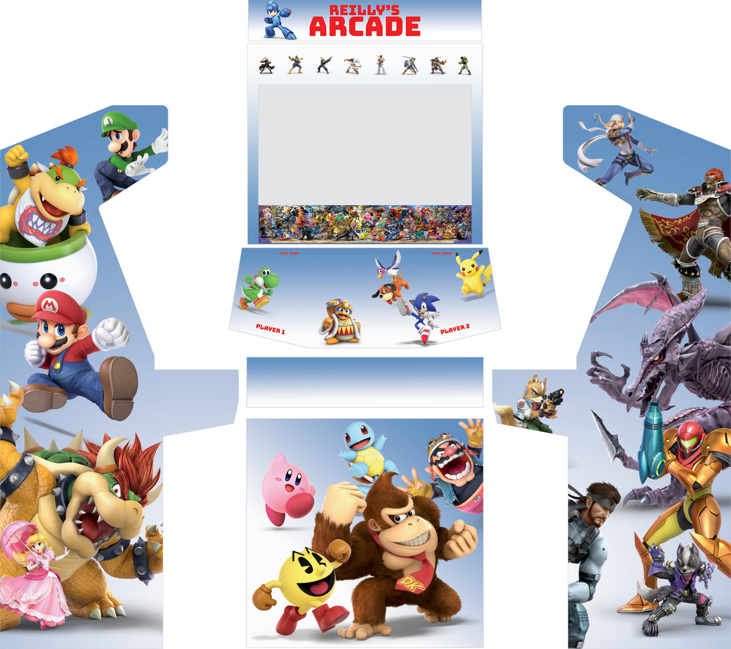 Premium Retro Arcade 2P32 / 4P32