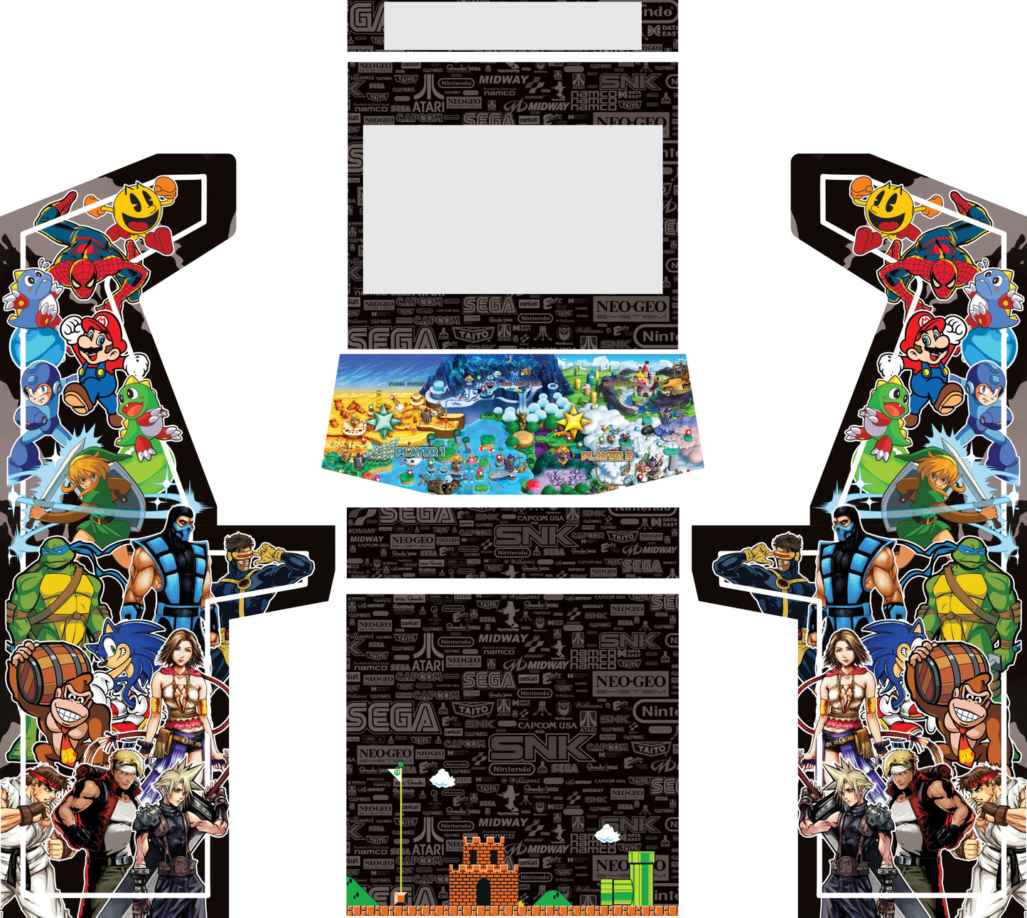 Premium Retro Arcade 2P32 / 4P32
