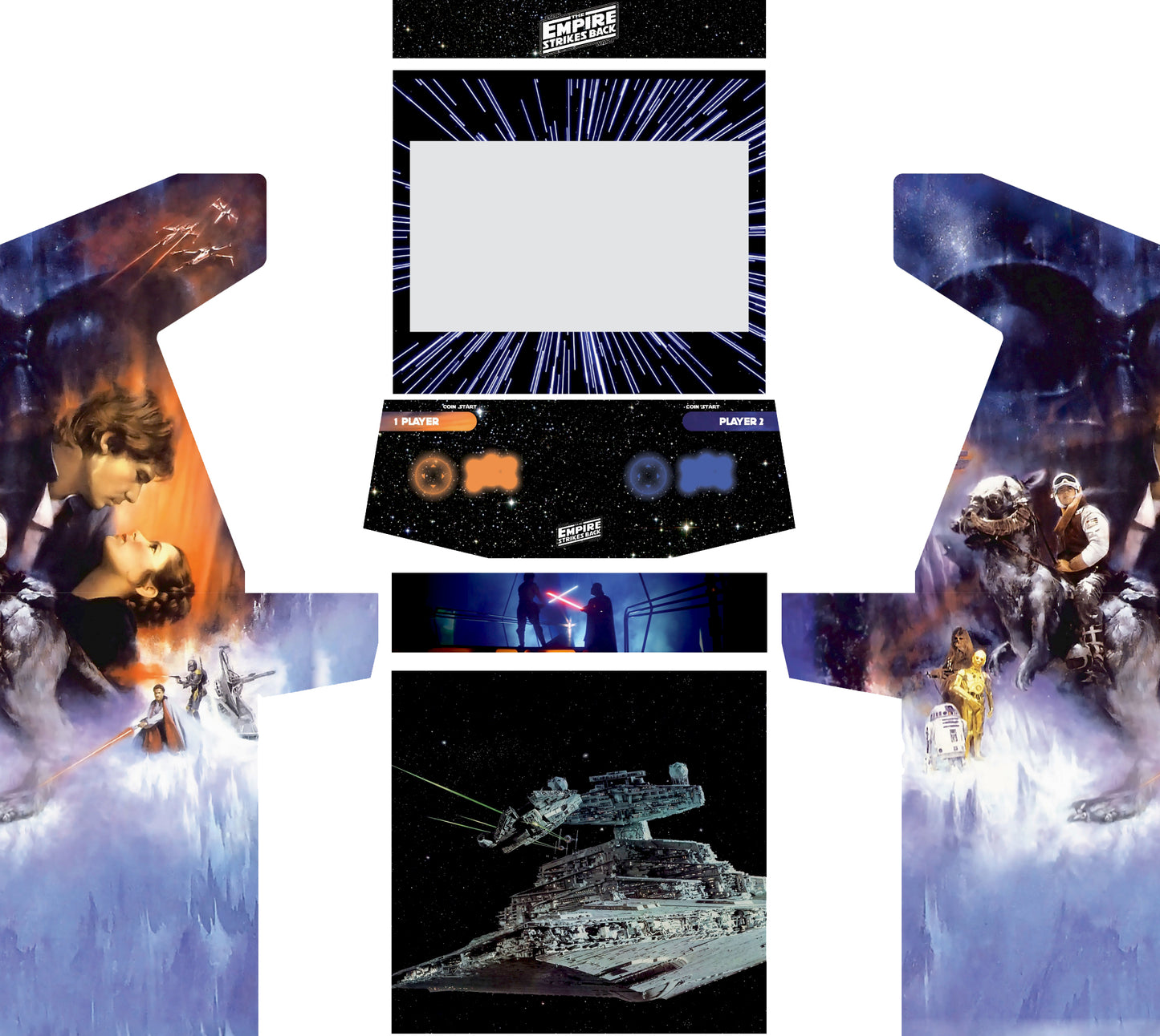 Premium Retro Arcade 2P32 / 4P32