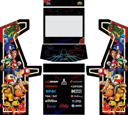 Premium Retro Arcade 2P32 / 4P32